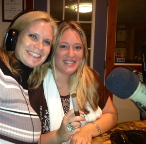 Angye Fox & Tara Richter on the Radio!